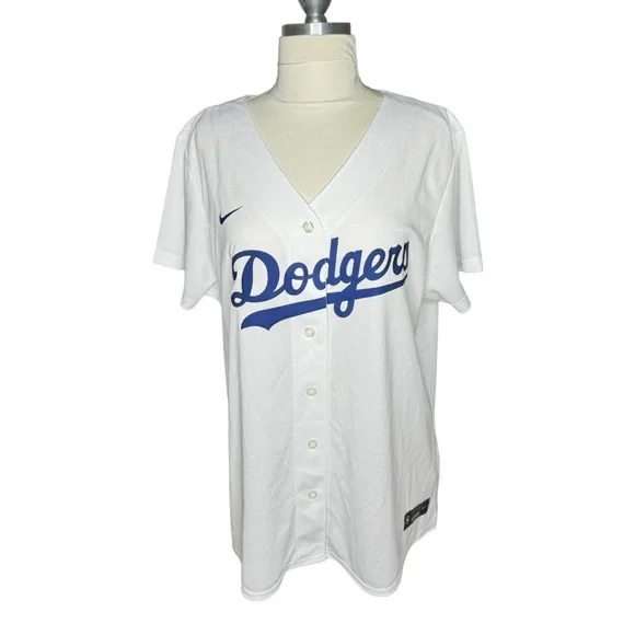NWT Nike Cody Bellinger White Los Angeles Dodgers Name Jersey SZ XXL women’s - Picture 1 of 12